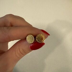 Marc by Marc Jacobs gold studs